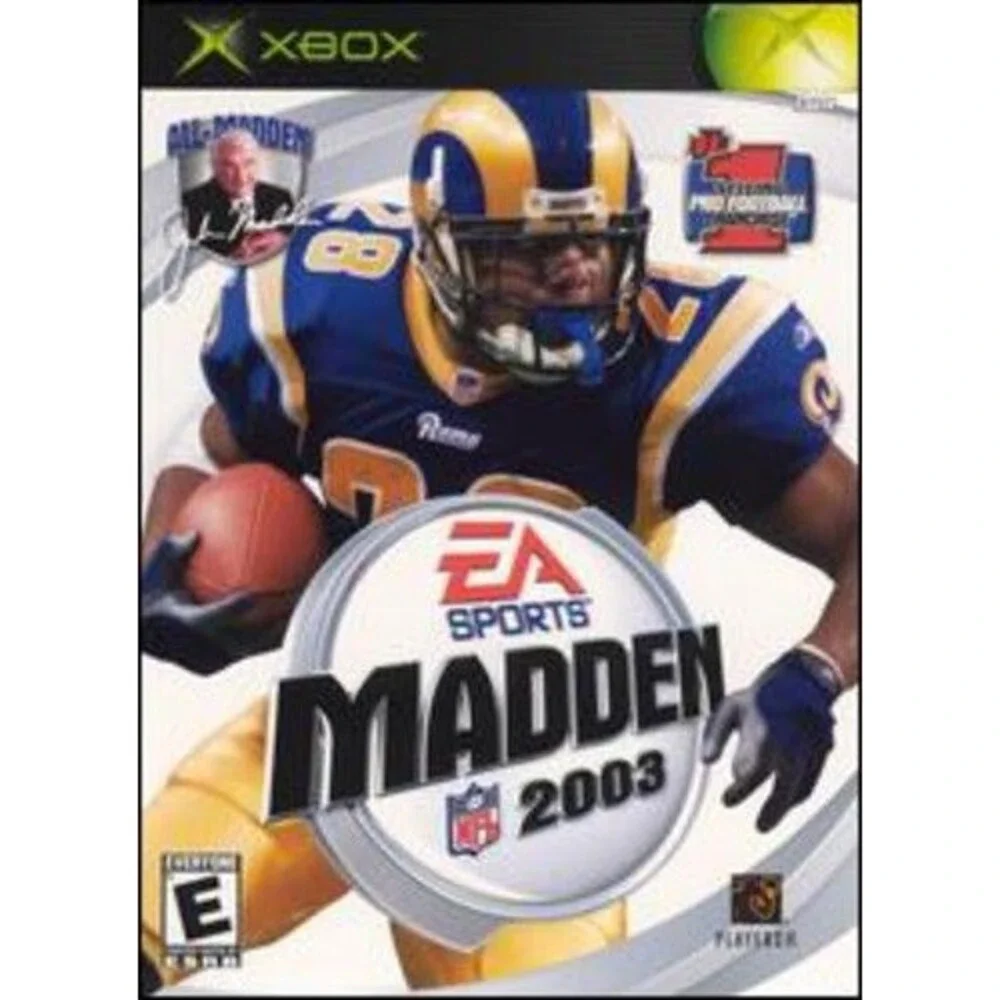 Madden 2003 (Xbox 2002) VERY GOOD, W/MANUAL
